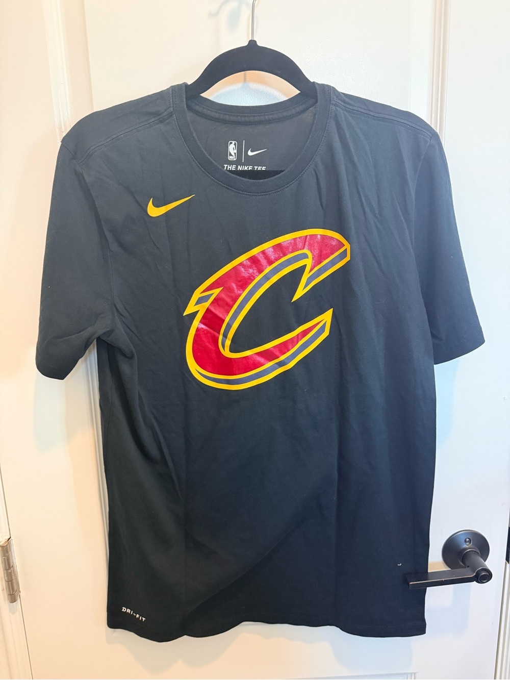 Nike Black Cleveland Cavaliers Logo Short-Sleeve Tee